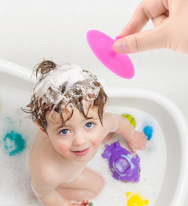 Silicone Soft Baby Bath Massage Brush