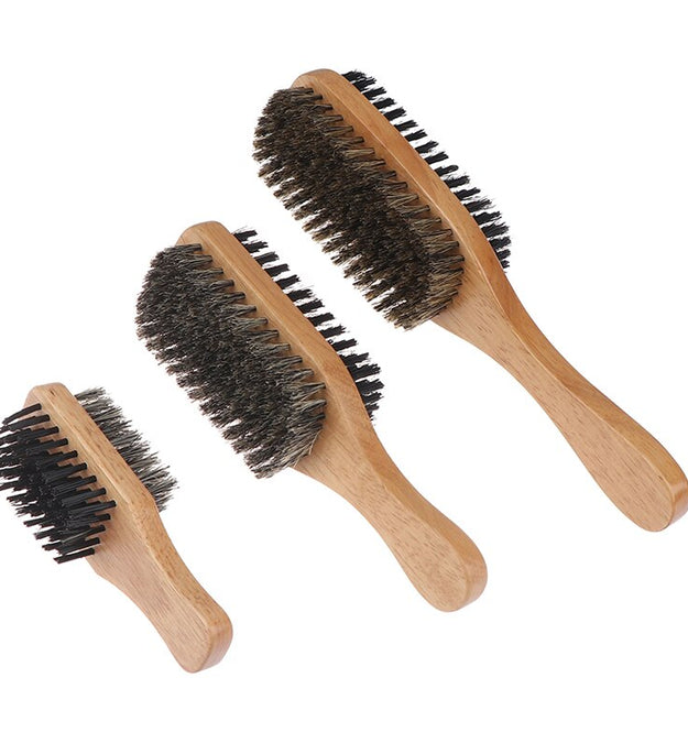 Men Boar Bristle Beard Brush